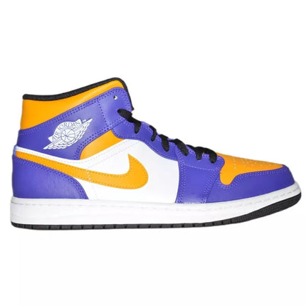 Air Jordan 1 MID sportbačiai Los Angeles Lakers LA - DQ8426-517