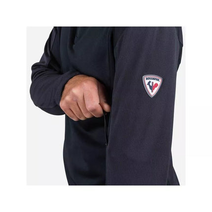 Rossignol Diretta Fleece Pusiau Užsegamas Bliuzonas Juodas