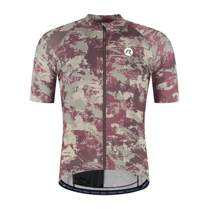 Rogelli ESSENTIAL GRAPHIC II Marškinėliai pilka/raudona XL
