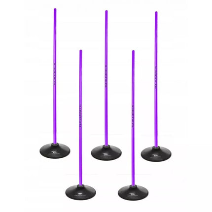Yakima lazdų slalomo kliūčių ruožas, 100 cm, 100869, violetinės spalvos