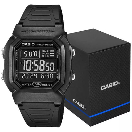 Vyriškas laikrodis CASIO W-800H-1BVES su dėžute