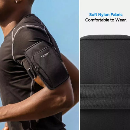 Spigen Dynamic Shield A702 Sportinė apyrankė - Juoda