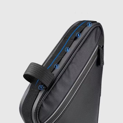 Rockbros B39-2 Waterproof Bike Frame Bag - Black