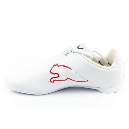 Puma men's sports shoes Ferrari Future Cat white natural leather fashionable