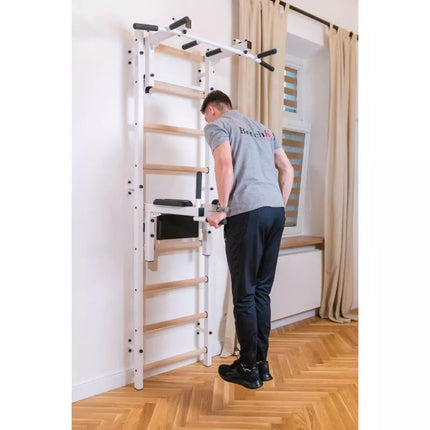 GYMNASTIC LADDER ADJUSTABLE BAR AND HANDLE BENCHK 732W