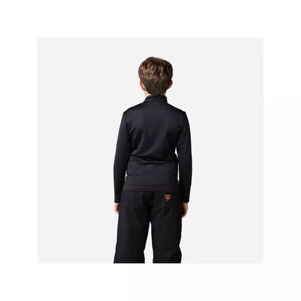 ROSSIGNOL Boy Hero 1/2 Zip Warm Stretch Sweatshirt Black