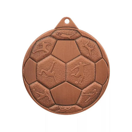 STEEL MEDAL FOOTBALL FI 50 MMC8850/B - BRONZE