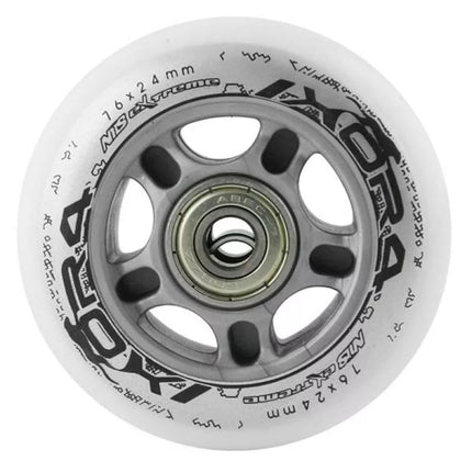 PU 76x24 82A BALTA (4 vnt.) + ABEC-7 (8 vnt.) KOMPLEKTAS NILS EXTREME