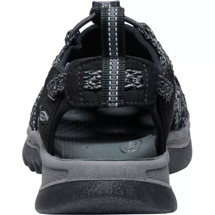 Keen Moteriški Sandalai WHISPER 1028815 JUODA/PLIENO PILKA