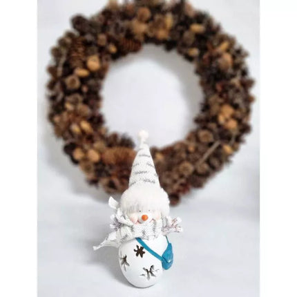 LED SNOWMAN FIGURE 7x6x16CM