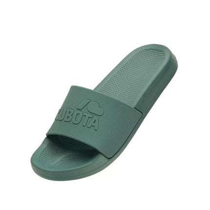 Kubota paprastos baseino šlepetės žalios K25SS-101-001-18-1