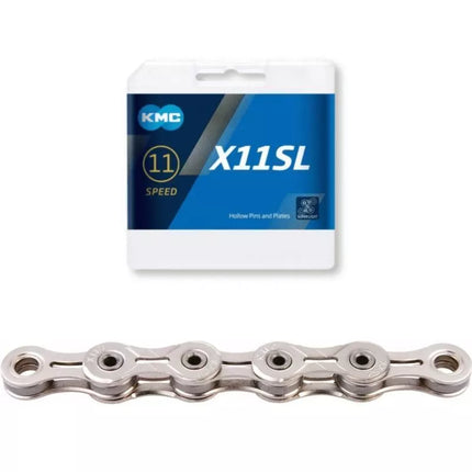 KMC Grandinė X11' SL 118 Sąnariai Sidabrinė Dėžutė