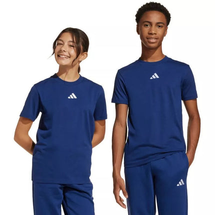 adidas Essentials marškinėliai 160 Tamsiai Mėlyni Vaikams JY0613
