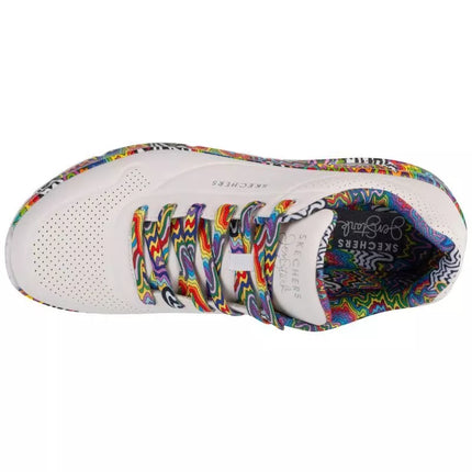 Skechers Uno - Stark Mini Drip 183518-WMLT Balta