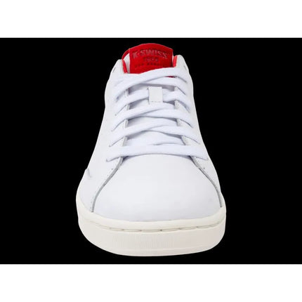 K-swiss LOZAN KLUB LTH WHITE/MARS RED/SNOW WHITE-M sneakers (07263-113-M)