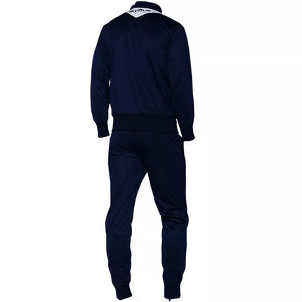 Givova Visa tracksuit navy blue and white 0403