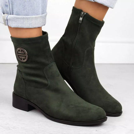 Jezzi W Suede Ankle Boots ASA198-28 JEZ432B