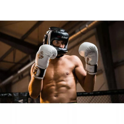 Boxing helmet with visor M – Ninja