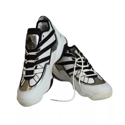 Adidas Top Ten 2010 Vyriški Krepšinio Bateliai Balti Juodi - HR0099