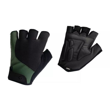 Rogelli ESSENTIAL gloves black and green 2XL