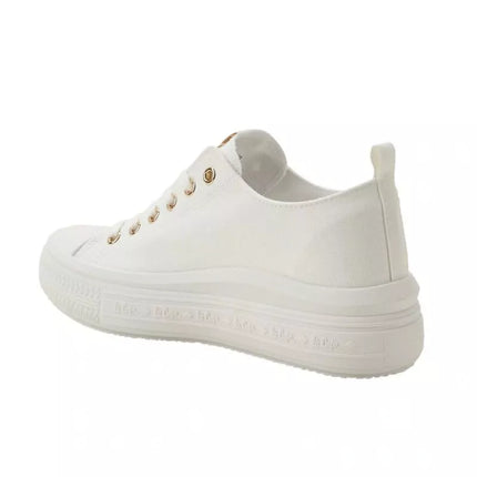 Lee Cooper women's shoes sports sneakers white platform fashionable