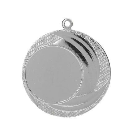 Sidabrinis bendrosios paskirties medalis su vieta emblemai, 25 mm plieninis