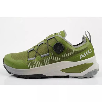 Aku men's trial trekking shoes Furiosa BOA Gore-tex Vibram fashionable green