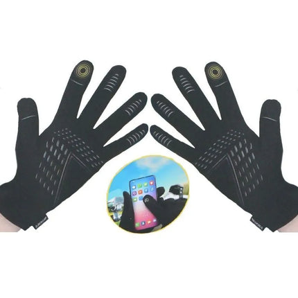 DUNLOP TOUCHSCREEN SENIOR RL INSULATED CYCLING GLOVES