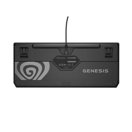 GENESIS Thor 230 TKL žaidimų klaviatūra USB Ispaniška QWERTY Juoda