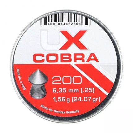 6.35 Umarex Cobra Smailūs briaunoti šratukai 200 vnt.