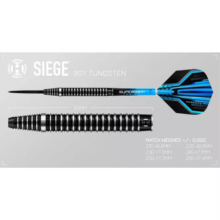 Harrows Siege smiginis 90% Steeltip HS-TNK-000016027