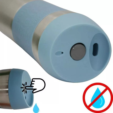 EXCELLENT HOUSEWARE 350 ml mėlynas termo kelioninis puodelis