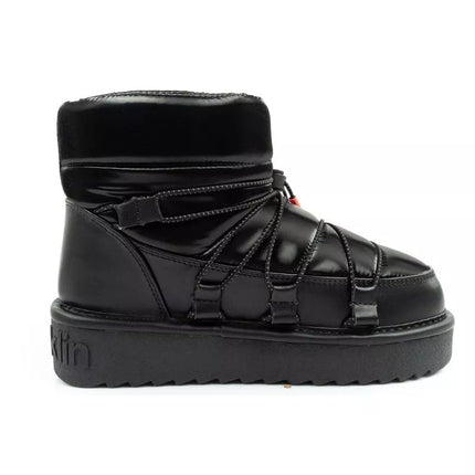 D.Franklin moteriški madingi pašiltinti juodi sniego aulinukai