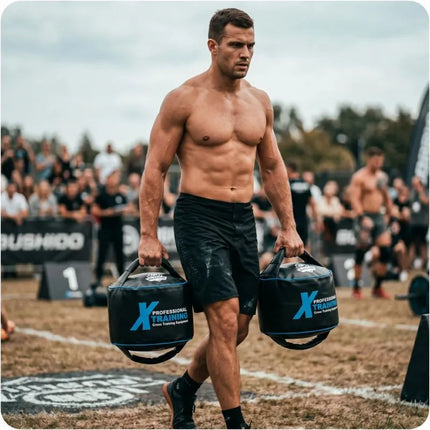 XBag – Įranga funkcinėms treniruotėms su reguliuojamais svoriais (1–40 kg)