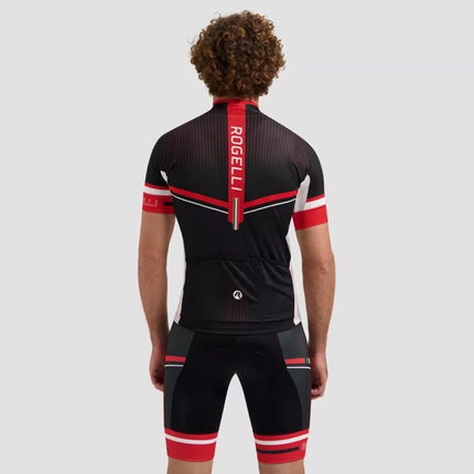 Rogelli Gara Mostro II T-shirt Black and Red L