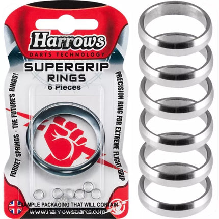 Supergrip atsarginių žiedų rinkinys koteliams (6 vnt.) HS-TNK-000013262
