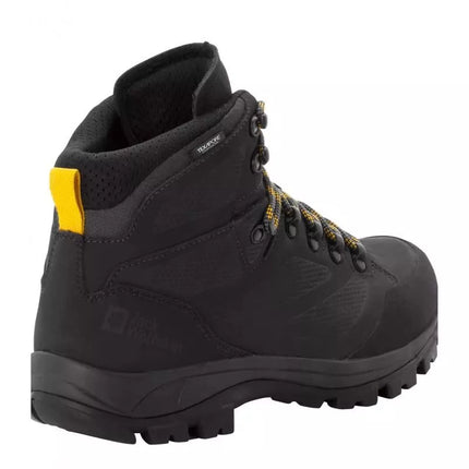 Jack Wolfskin REBELLION TEXAPORE MID vyriški žygio batai (phantom / burly yellow XT) (4051171_6357)