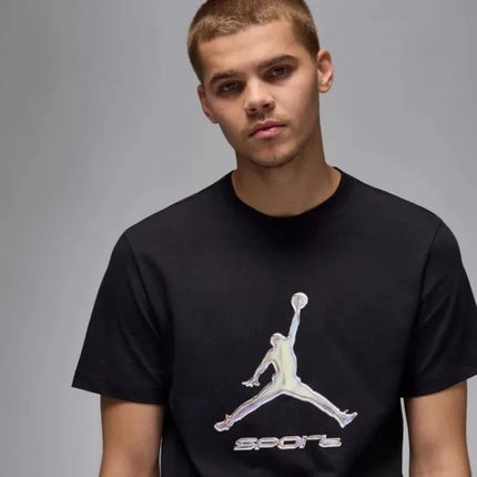 Air Jordan Vyriški Sportiniai Dri-FIT Marškinėliai Juodi - HQ7984-010