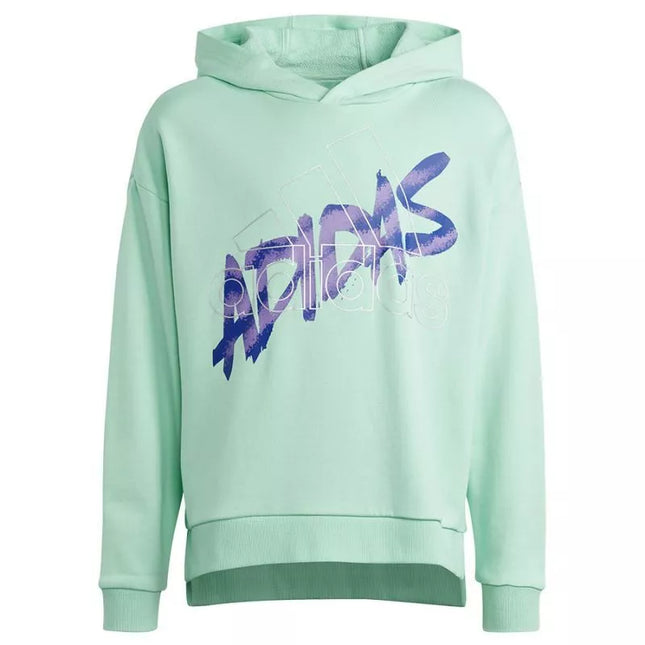 Adidas vaikiškas gobtuotas bliuzonas HR5825