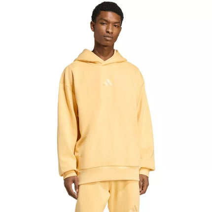 Vyriškas adidas All Szn Fleece Hoodie geltonas KT3105