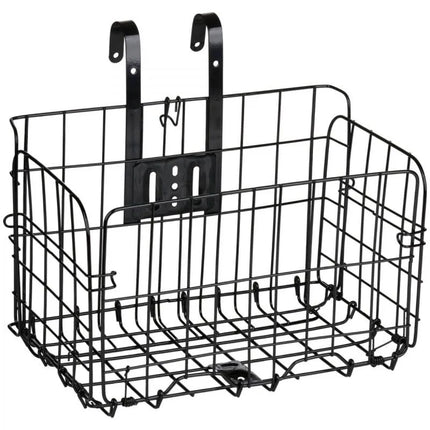 DUNLOP FRONT FOLDABLE BICYCLE BASKET 34X20X23CM
