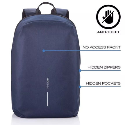 XD DESIGN ANTI-THEFT BACKPACK BOBBY SOFT NAVY BLUE P/N: P705.795