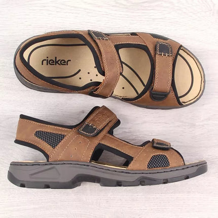Rieker M 26156-25 RKR447B Velcro Sandalai