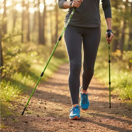 NORDIC WALKING KELIONINĖS LAZDOS SU DĖKLU ENERO
