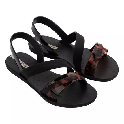 Ipanema moteriškos basutės Vibrant Sandal Fem madingos, patogios, juodos rudos