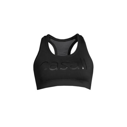 Ikoniška vilnos sportinė liemenėlė juoda CASALL