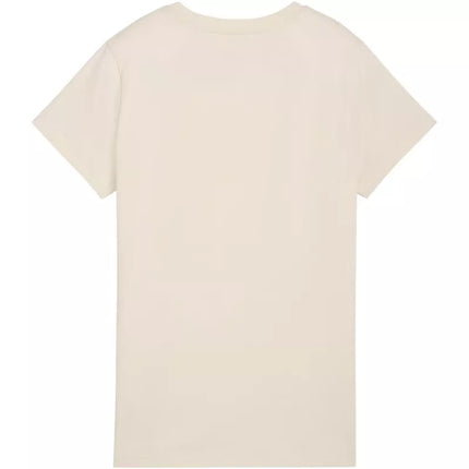 Puma ESS Script Tee moteriški marškinėliai smėlio 691760 87