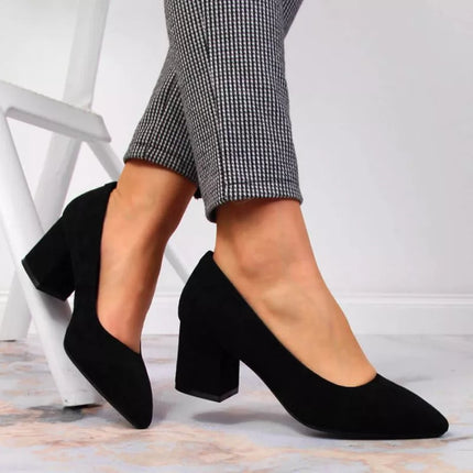 Sergio Leone W SK358A black high heel pumps