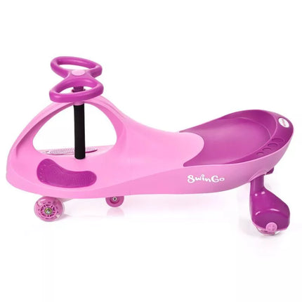 Pink Meteor Swingo Gravity Ride-On