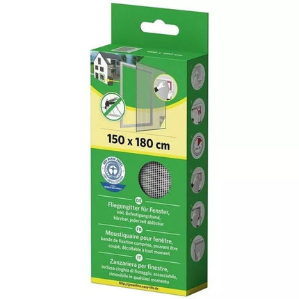 Tinklas nuo uodų langui 150x180 baltas poliesteris + lipni juostelė